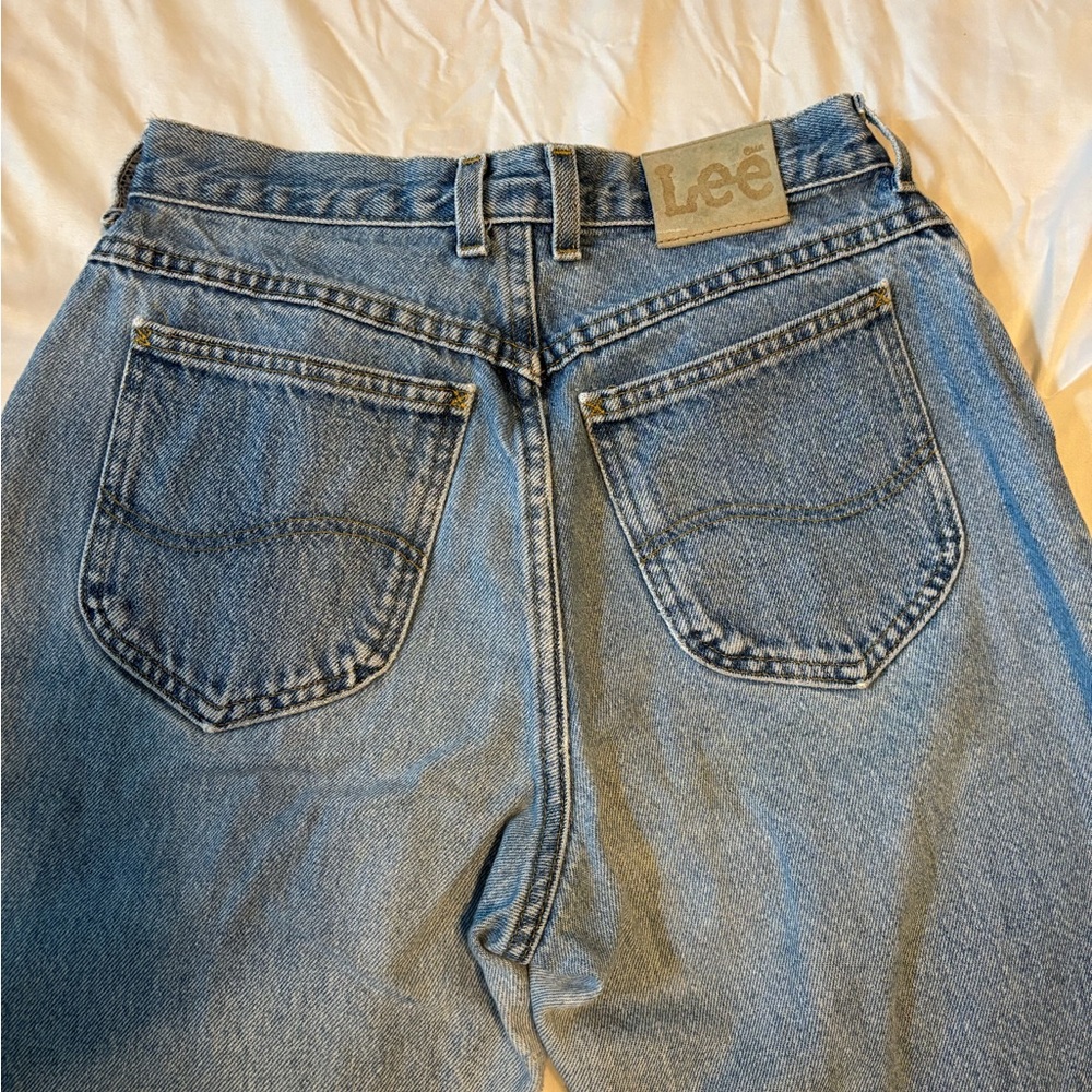 90’s Lee Vintage Women Light Blue High-Rise Jeans size 7